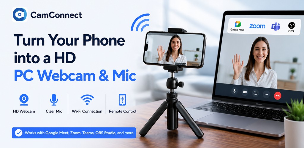 CamConnect Feature Graphic